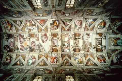 システィーナ礼拝堂の天井画